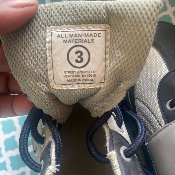 Vintage STREET FLYERS Sneaker Skate Boys Size 3/ Girls Size 5 in  Gray Color - Picture 8 of 8